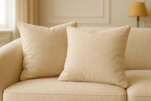 Pranie oddzielnej poduszki oparcia 